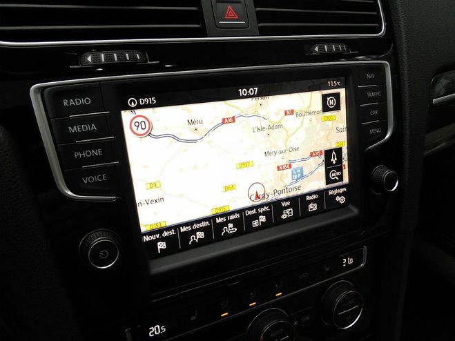 Volkswagen Golf VII 2.0 TDI Blue Motion DSG6 150 CUIR Noir de 2016