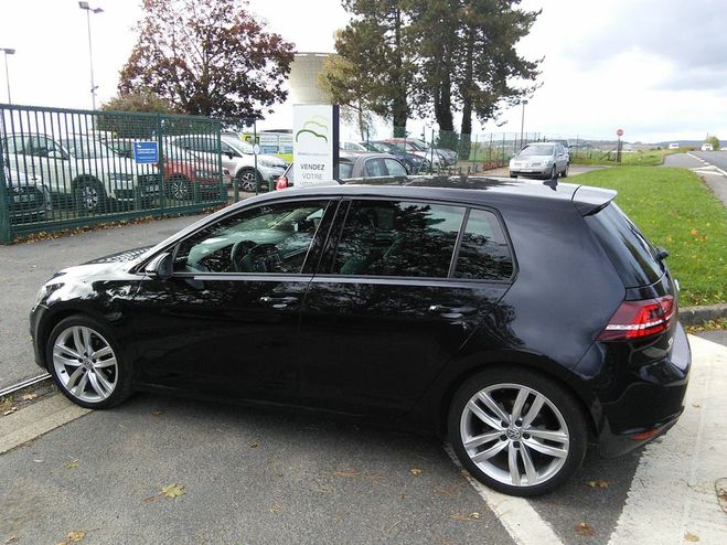 Volkswagen Golf VII 2.0 TDI Blue Motion DSG6 150 CUIR Noir de 2016