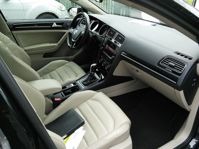 Volkswagen Golf VII 2.0 TDI Blue Motion DSG6 150 CUIR Noir de 2016