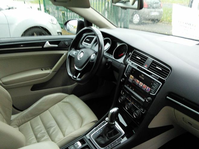 Volkswagen Golf VII 2.0 TDI Blue Motion DSG6 150 CUIR Noir de 2016