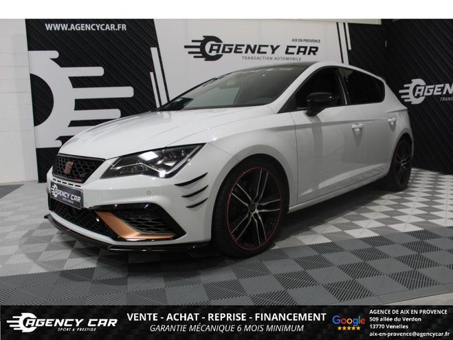 Cliquer pour voir la photo suivante Seat Leon 2.0 16V TSI - 290 - BV DSG 7 Cupra - TOI BLANC de 2019