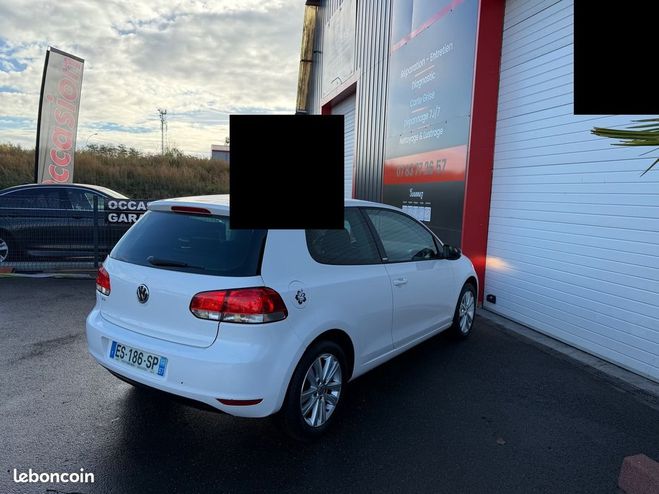 Volkswagen Golf Volkswagen Golf VI 1.2 TSi 86 cv Distribution neuve régu Blanc de 2011