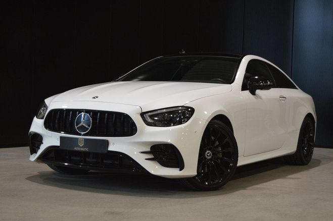Cliquer pour voir la photo suivante Mercedes Classe E 220 d Coupé AMG Line Phase II - Toutes o blanche de 2021