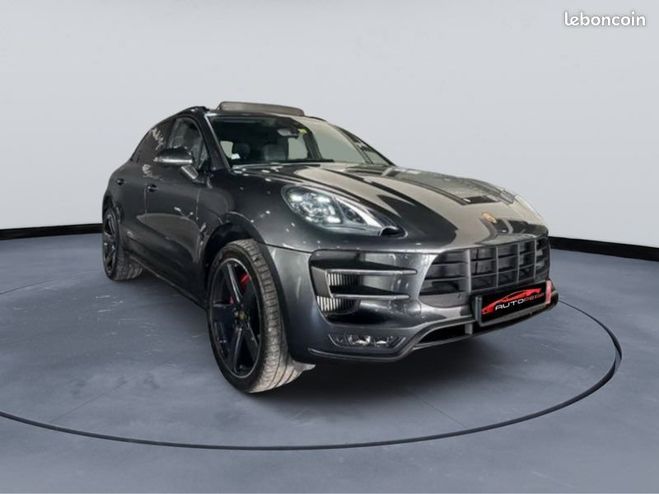 Porsche Macan TURBO 3.6 V6 400 CH GARANTIE 12 MOIS ETA Gris de 2017