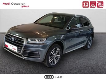  Voir détails -Audi Q5 2.0 TFSI 252 S tronic 7 Quattro S line à  La Rochelle (17)