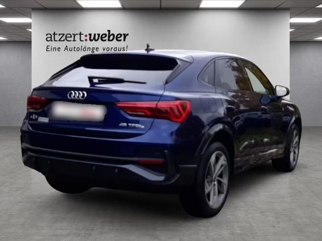 Audi Q3 Sportback 1.4 45 TFSI e - 245 - BV S-tro Bleu mtallis de 2022