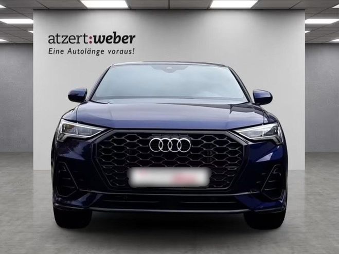 Audi Q3 Sportback 1.4 45 TFSI e - 245 - BV S-tro Bleu mtallis de 2022