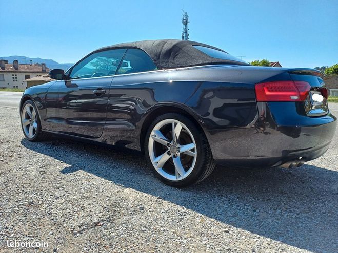 Audi A5 tdi 177cv avus bva cabriolet Noir de 2014