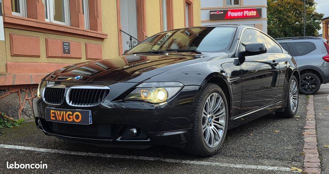 BMW Serie 6 BMW Serie 6 COUPE 3.0 630CI 260 BVA GARANTIE MOIS Noir de 2006