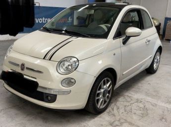  Voir détails -Fiat 500 1.2 8V 69CH S&S LOUNGE DUALOGIC à Cannes (06)