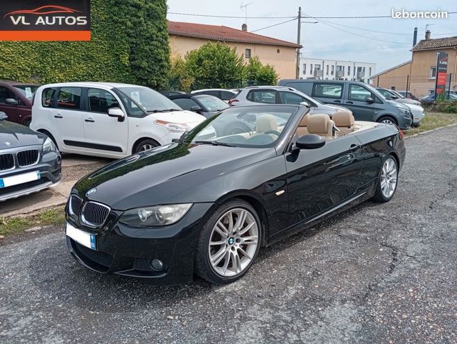 BMW Serie 3 BMW Serie 3 330 Cd CABRIOLET BVA PACK M 231 cv Année Noir de 2007