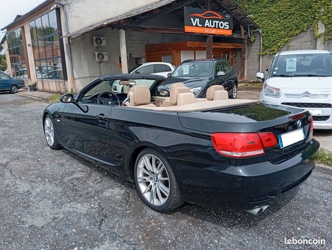 BMW Serie 3 BMW Serie 3 330 Cd CABRIOLET BVA PACK M 231 cv Année Noir de 2007