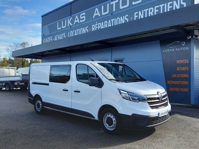 Cliquer pour voir la photo suivante Renault Trafic CABINE APPROFONDIE L2H1 DCI 150 GRAND CO Blanc de 2022