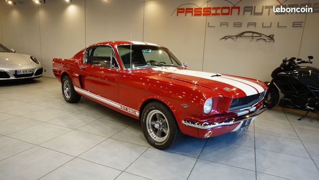 Cliquer pour voir la photo suivante Ford Mustang Shelby Fastback V8-289ci, Clone GT350 Sh Rouge de 1965