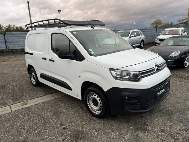 Cliquer pour voir la photo suivante Citroen Berlingo M BlueHDi 75ch Clim Régulateur Galerie T BLANC de 2019