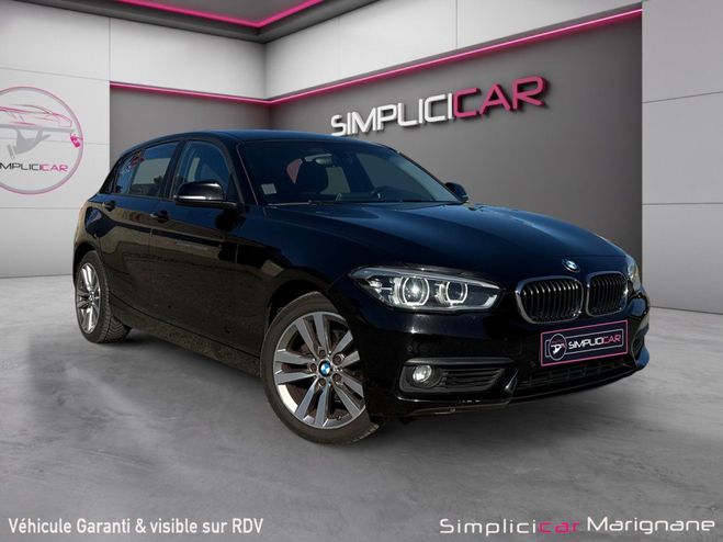 Cliquer pour voir la photo suivante BMW Serie 1 F20 LCI 118d 150 ch Lounge Radar avar Se Noir de 2016