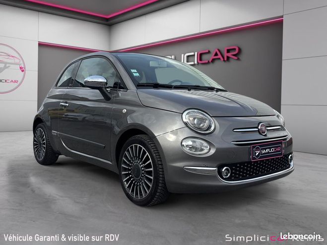 Fiat 500 C SERIE 6 EURO 6D 1.2 69 ch Eco Pack Clu Gris de 2018