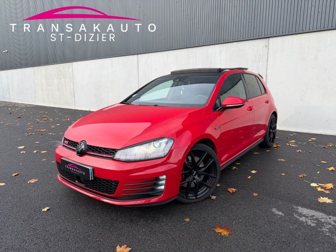 Cliquer pour voir la photo suivante Volkswagen Golf 2.0 TSI 230cv DSG6 GTI Performance - Sta Rouge de 2013