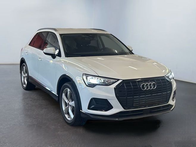 Cliquer pour voir la photo suivante Audi Q3 35 TFSI 150 ch S tronic 7 Advanced Blanc Métallisé de 2022