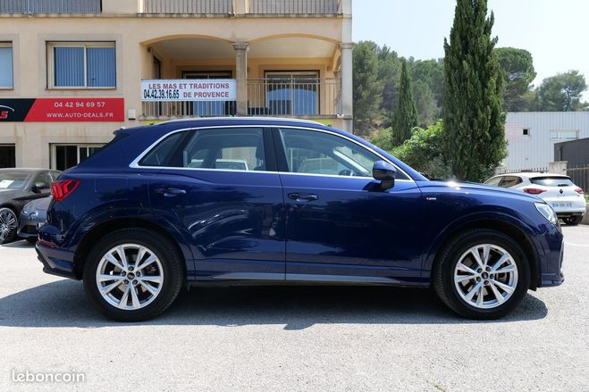 Audi Q3 Audi Q3 II 45 TFSIe 245 CH S-LINE S TRONIC 7 TVA Bleu de 2024