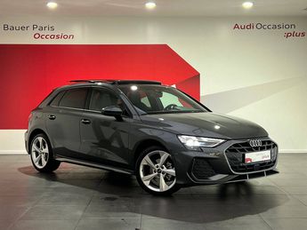  Voir détails -Audi A3 Sportback 35 TFSI Mild Hybrid 150 S tron à Saint-Ouen (93)