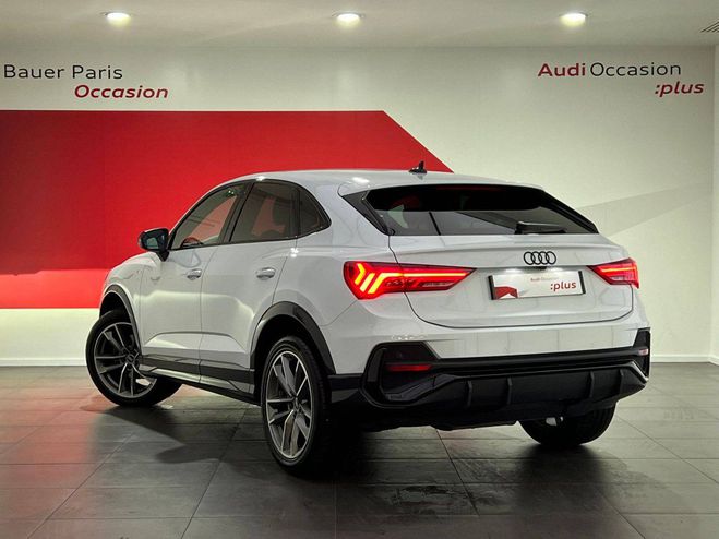 Audi Q3 Sportback 35 TDI 150 ch S tronic 7 S Edi Blanc de 2021