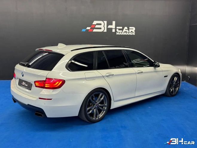 BMW Serie 5 Touring V M550dA xDrive 381ch BVA Blanc de 2013