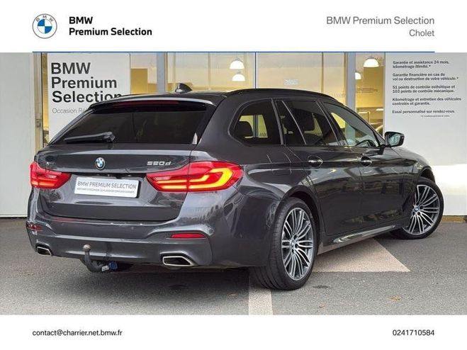 BMW Serie 5 Touring 520dA xDrive 190ch M Sport Stept Sophistograu de 2019