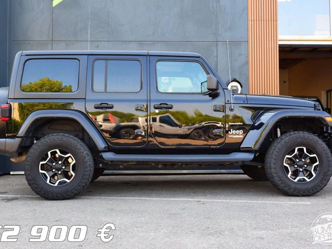 Jeep Wrangler JL 3,6L SAHARA NOIR de 2018