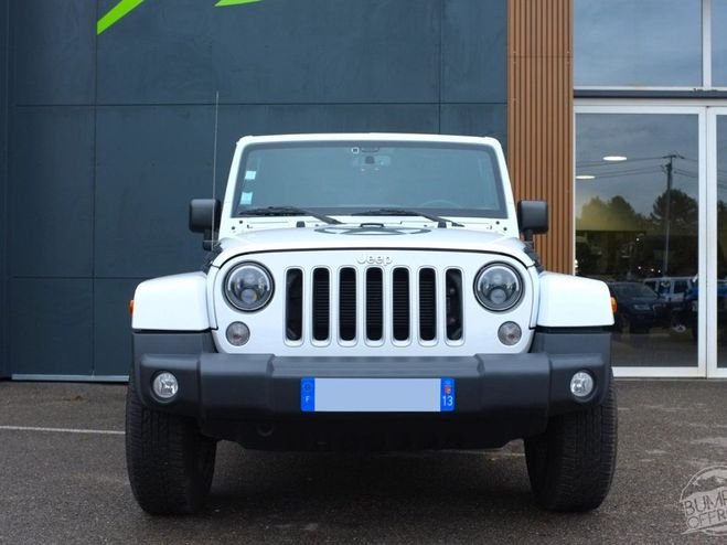 Jeep Wrangler JK SAHARA 3.6L Blanc de 2018