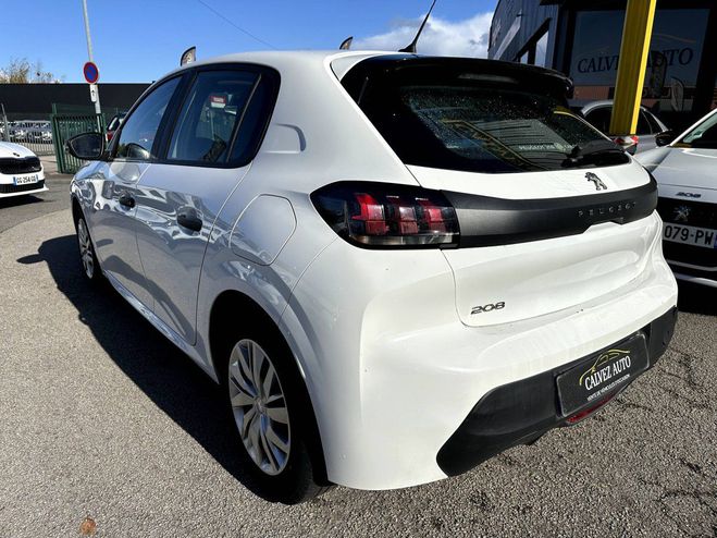 Peugeot 208 1,5 BLUE HDI 100 CH 5 PLACES BLANC de 2021