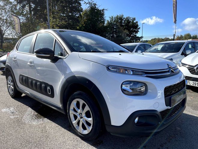 Citroen C3 III 1.5 BlueHDi 100ch S&S Feel BLANC de 2020