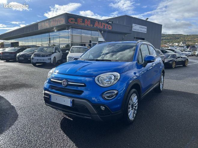 Cliquer pour voir la photo suivante Fiat 500X 1.3 FIREFLY TURBO T4 150CH CROSS DCT Bleu de 2019