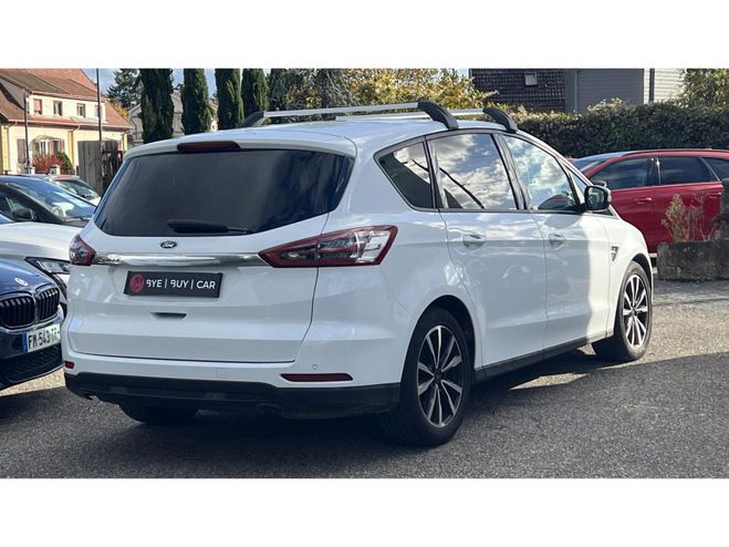 Ford S Max S 2.0 TDCi - 150 - BV - 7pl Titanium - G BLANC de 2015