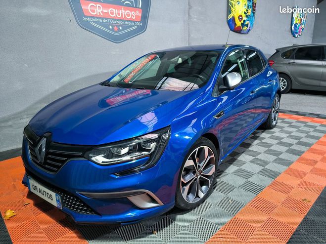 Cliquer pour voir la photo suivante Renault Megane 4 Dci 115cv GT Line 105.000kms Distribut Bleu de 2019