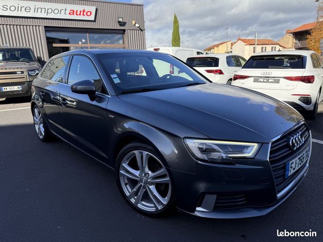 Audi A3 Sportback (3) 35 TFSI 150 COD S LINE PLU Gris de 2019
