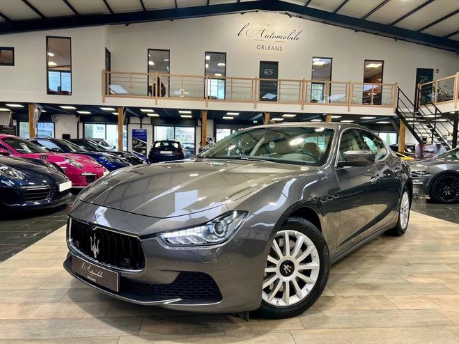 Cliquer pour voir la photo suivante Maserati Ghibli III 3.0 V6 330 ch BVA8 /BOWERS & WILKINS Gris de 2015
