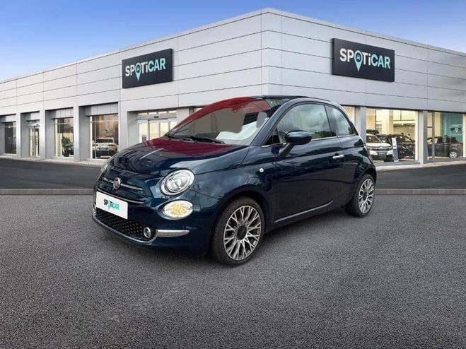 Cliquer pour voir la photo suivante Fiat 500 1.2 8v 69ch Eco Pack Star 109g Epic Blue Métal de 2019