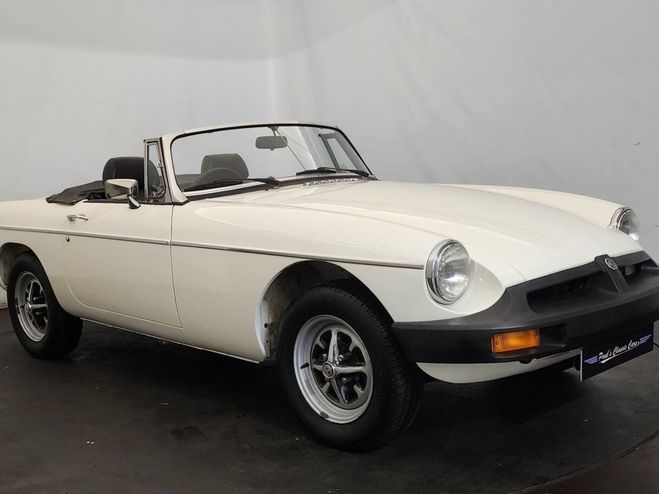 MG MGB B cabriolet Blanc de 1978