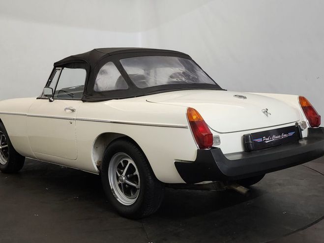 MG MGB B cabriolet Blanc de 1978