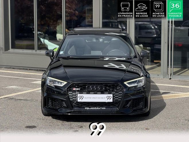 Audi RS3 SportBack 2.5 - 400 - BV S-tronic 8V2 .  0E - NOIR MYTHOS MTALLIS de 2017