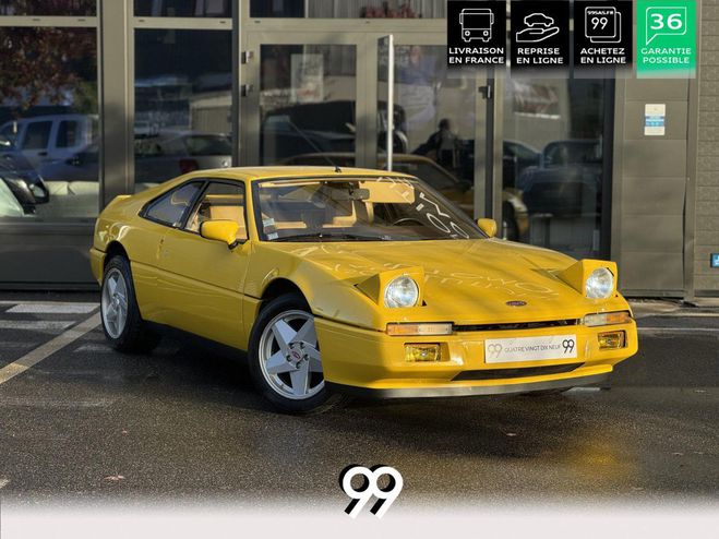 Cliquer pour voir la photo suivante Venturi MVS Venturi COUPE 2.5i Turbo V6 210ch 2 ème main LIv JAUNE CLAIR de 1988