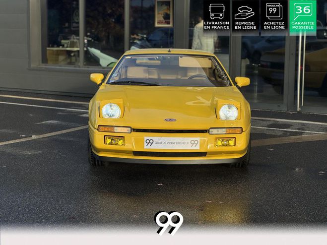 Venturi MVS Venturi COUPE 2.5i Turbo V6 210ch 2 me main LIv JAUNE CLAIR de 1988
