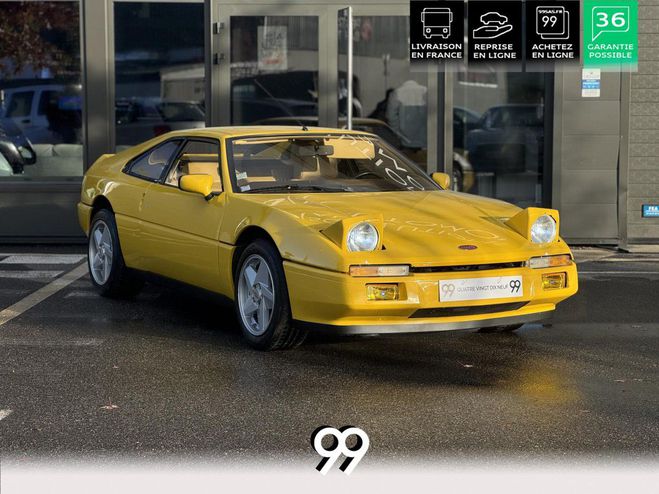 Venturi MVS Venturi COUPE 2.5i Turbo V6 210ch 2 me main LIv JAUNE CLAIR de 1988