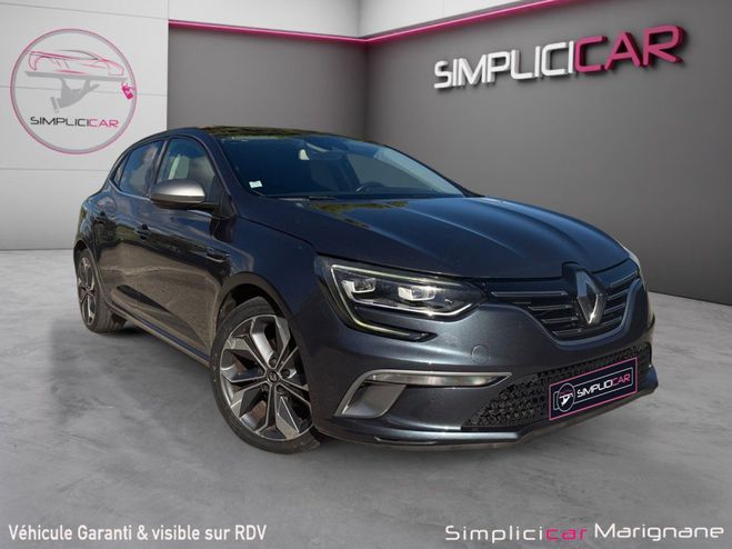 Cliquer pour voir la photo suivante Renault Megane IV BERLINE TCe 130 Energy Intens GT LINE Gris de 2016