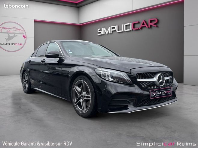 Cliquer pour voir la photo suivante Mercedes Classe C 220 d 9G-Tronic AMG Line Garantie 12 moi Noir de 2018