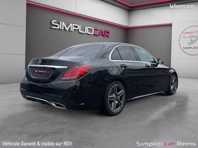 Mercedes Classe C 220 d 9G-Tronic AMG Line Garantie 12 moi Noir de 2018