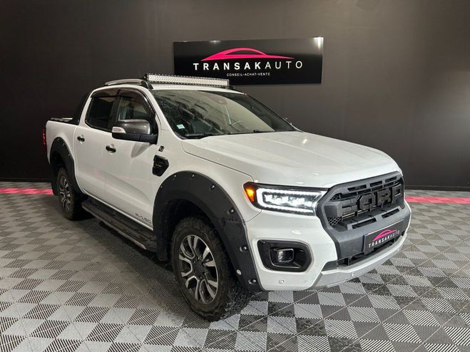 Cliquer pour voir la photo suivante Ford Ranger DOUBLE CABINE 2.0 ECOBLUE 213 BV10 WILDT Blanc de 2021