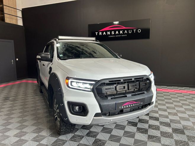 Ford Ranger DOUBLE CABINE 2.0 ECOBLUE 213 BV10 WILDT Blanc de 2021