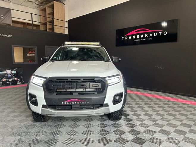 Ford Ranger DOUBLE CABINE 2.0 ECOBLUE 213 BV10 WILDT Blanc de 2021